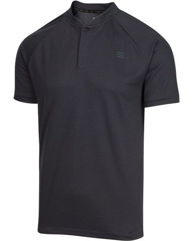 Three Sixty Six Collarless Golf Shirts - Men’s Casual Dry Fit Short Sleeve Polo, Lightweight and Breathable Gym Sports Fitness