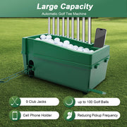 Automatic Golf Tee Machine, perfect for a long range session
