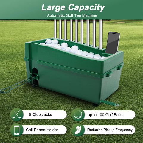 Automatic Golf Tee Machine, perfect for a long range session