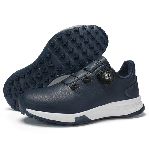 2025 New Men's and Women's Golf Shoes Outdoor Professional Training Golf Nailless Anti Slip Leisure Walking Shoes