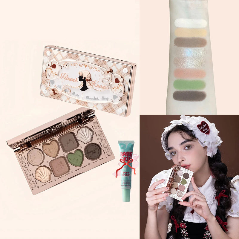 Flower Knows 8-Color Eyeshadow Palette