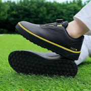 Professional Golf Shoes for Men No Spike Golf Sports Footwears Outdoor Golf Walking Sneakers for Golfers Athletics Ligthweight