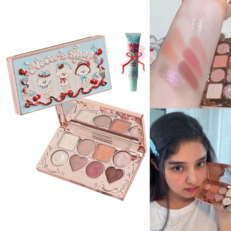 Flower Knows 8-Color Eyeshadow Palette