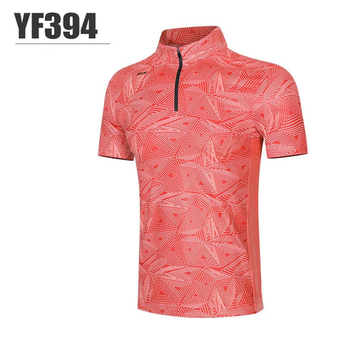 PGM Golf T-shirt Men's Shirts Summer Short Sleeve Tops Male Breathable Elastic Uniforms Golf Clothing Size M-XXL YF394