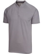 Three Sixty Six Collarless Golf Shirts - Men’s Casual Dry Fit Short Sleeve Polo, Lightweight and Breathable Gym Sports Fitness