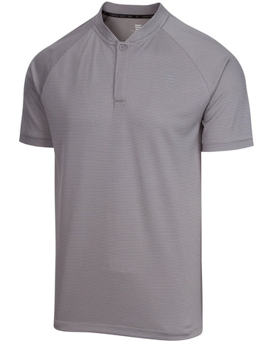 Three Sixty Six Collarless Golf Shirts - Men’s Casual Dry Fit Short Sleeve Polo, Lightweight and Breathable Gym Sports Fitness