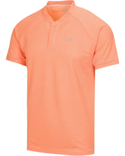 Three Sixty Six Collarless Golf Shirts - Men’s Casual Dry Fit Short Sleeve Polo, Lightweight and Breathable Gym Sports Fitness