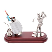 Golf Pen Holder Desk Golf Gifts For Men Unique Novelty Cool Office Desk Decor Gadgets Mini Golf Pen Cup Holder Organizer Golfer