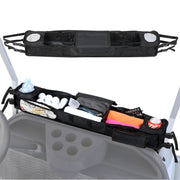 Golf cart front storage basket, portable golf cart specific storage rack