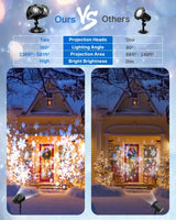 Christmas Snowfall Projector Lights