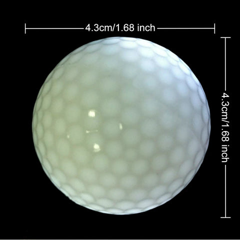 5Pcs LED Light up Golf Balls, Glow in The Dark Night Golf Balls - Multi Colors of Blue, Orange, Red, White, Green, Pink