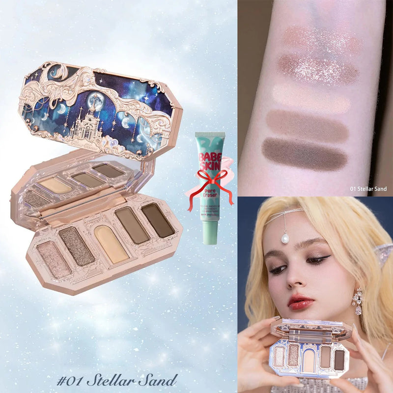 Flower Knows 8-Color Eyeshadow Palette