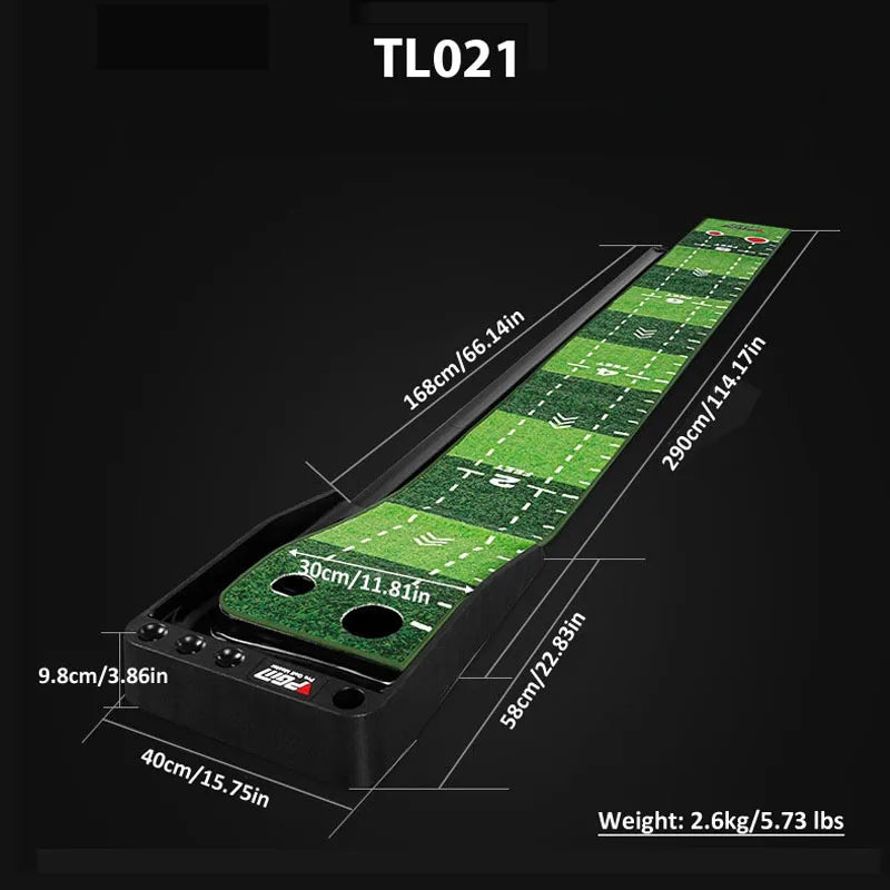 PGM TL021 Indoor Golf Putter Trainer Mat