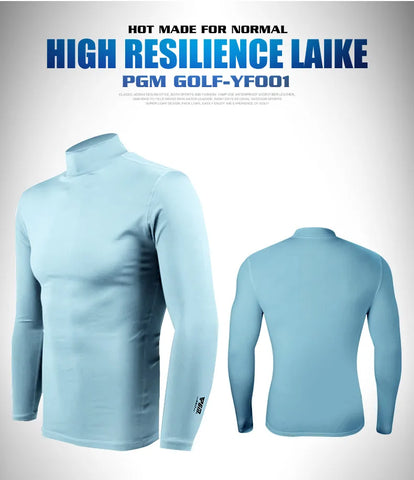 Golf Shirts for Men Summer Sun Protection Anti-UV Golf Tops Man Ice Silk Long Sleeve T Shirts