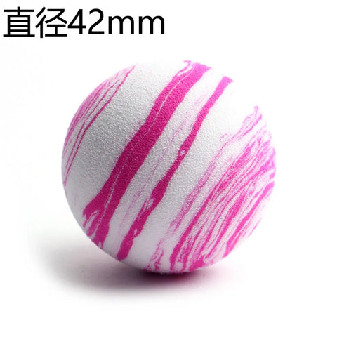 New 10pcs/lot Golf Sponge Soft Rainbow Balls Golf Swing Training Balls Sponge Foam Golfer/ Tennis Sponge golf ball