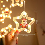 LED Christmas String Lights Room Garland Curtain Lamp