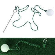 Golf Driving Ball Swing Hit Training Aid Portable Golf Practice Training Rope Ball Air Flow Golf Balls For Practice Accessories