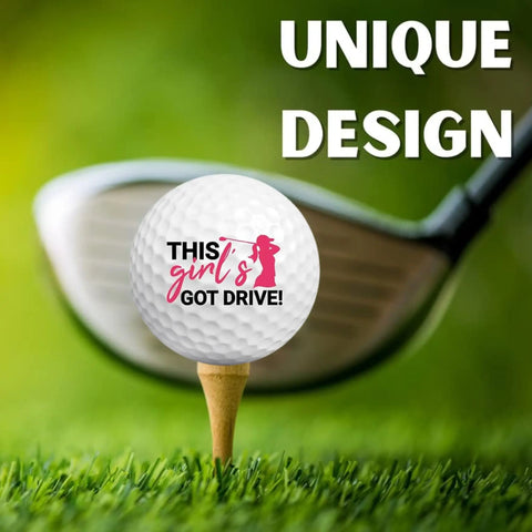 Funny Golf Ball Gift Set Includes 2 Pcs Funny Golf Balls for Man Woman Golfers Golf Lover