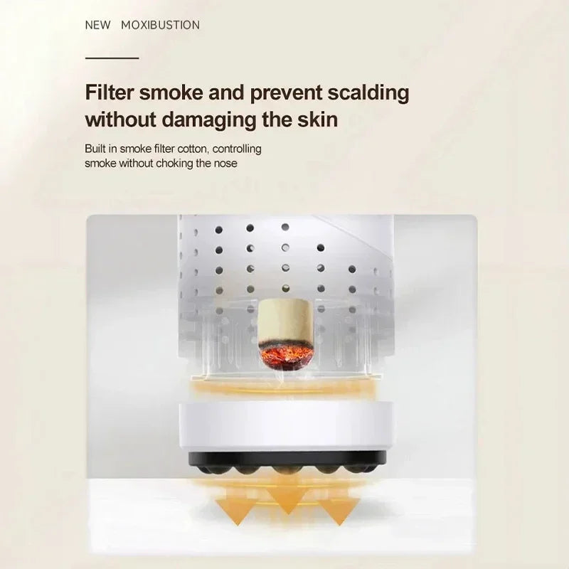 Portable Moxibustion Scraping Massager 