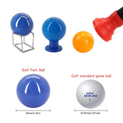 Golf Park Ball Diameter 60 MM Various Styles Multi Color Optional Park Ball And Ball Retriever Grabber Tees