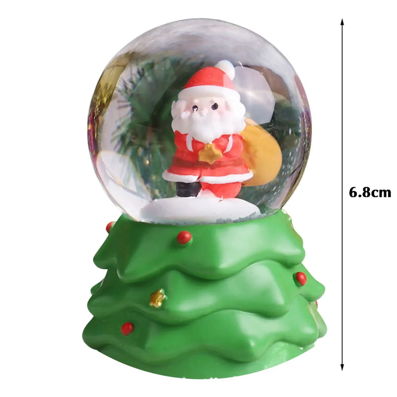 Christmas LED Musical Snow Globe Ornament