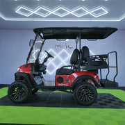 2+2 4 Seater Golf Cart Sightseeing Car Long Durability Low Noise 48V Mini Electric Golf Cart