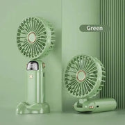 Mini Handheld Small Fan Portable. Stay  cool during hot golf rounds. Silent!