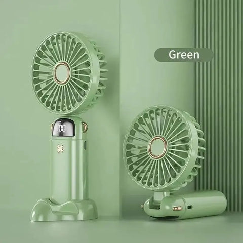 Mini Handheld Small Fan Portable. Stay  cool during hot golf rounds. Silent!