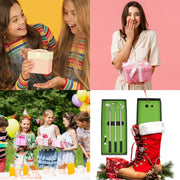 Mini Golf Club Putter Ballpoint Pen Golf Pen Board Game Fun Gift Table Decoration School Supplies and Golf Accessories Combo