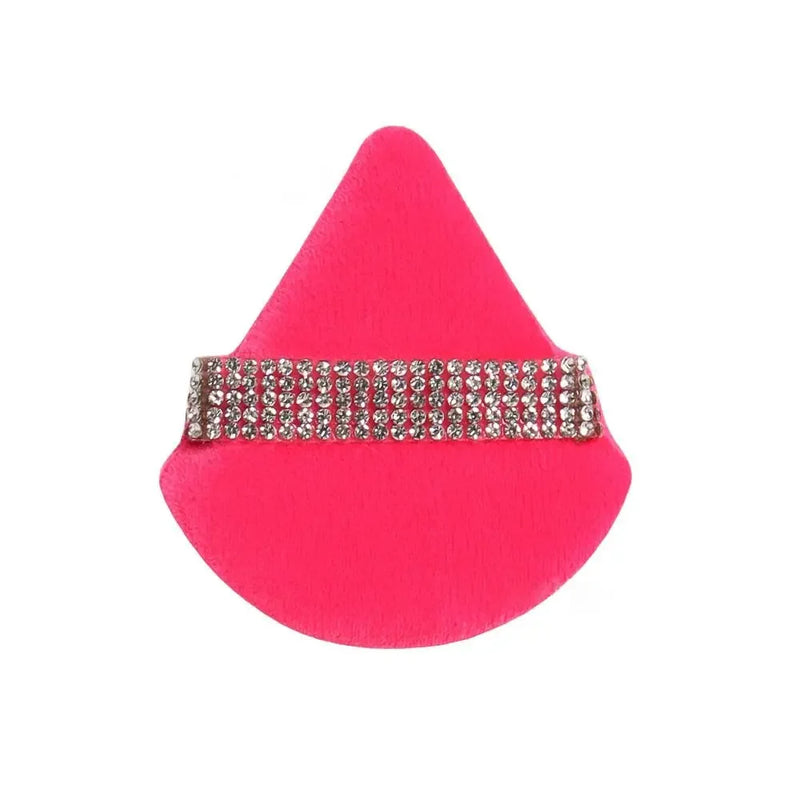 Diamond Triangle Powder Puff Velvet