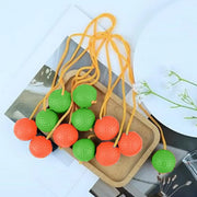 3 Pairs Ladder Ball Replacement Ladder Toss Game Balls Ladderball Bolas Made from Real Golf Balls for Lawn Yard Beach Game
