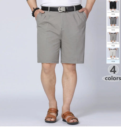 Men Golf Shorts Classic Versatile Daily Casual Solid Refreshing Breathable Bottoms Comfortable Leisure Sportswear Summer