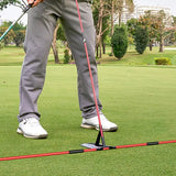 Golf Swing Alignment Rod Golf Alignment Stick Holder Swing