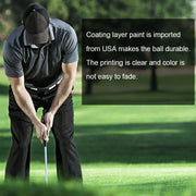 1pcs Original Hard Golf Balls Golf for Beginners Two Layer Ball Driving Range Practice Ball Training Aids