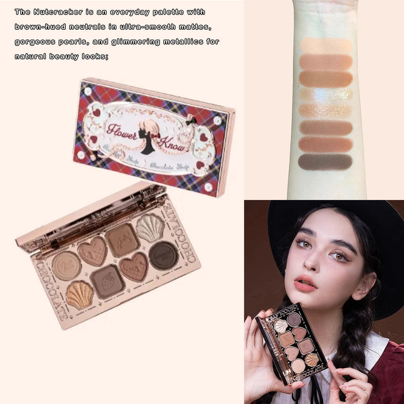 Flower Knows 8-Color Eyeshadow Palette