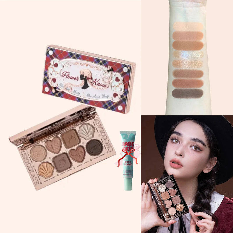 Flower Knows 8-Color Eyeshadow Palette