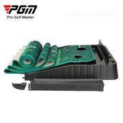 PGM TL021 3M Golf Putting Mat Golf Putter Trainer Green Carpet Practice Set Ball Return Mini Golf Putting Green Fairway Mat