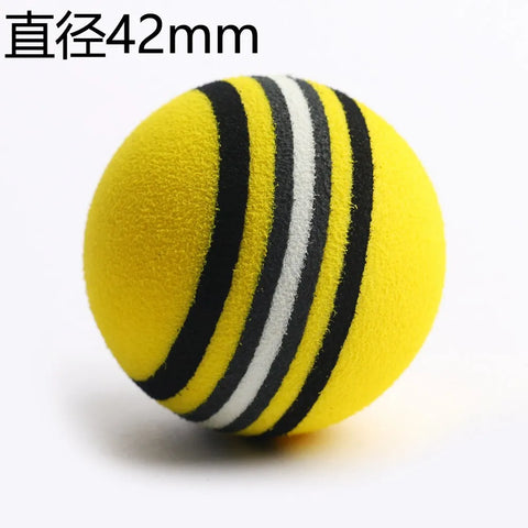 New 10pcs/lot Golf Sponge Soft Rainbow Balls Golf Swing Training Balls Sponge Foam Golfer/ Tennis Sponge golf ball