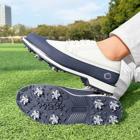 Golf shoes anti slip breathable outdoor motion shoes men's four season casual fashionable comfortable oversized sports shoes