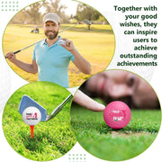 Funny Golf Ball Gift Set Includes 2 Pcs Funny Golf Balls for Man Woman Golfers Golf Lover