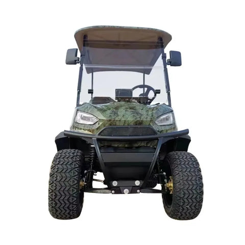 Golf Cart, Lithium Battery Electric Two-seater, Four-wheel Drive Multifunctional Mobility Scooter for Golf Carts on Golf Courses