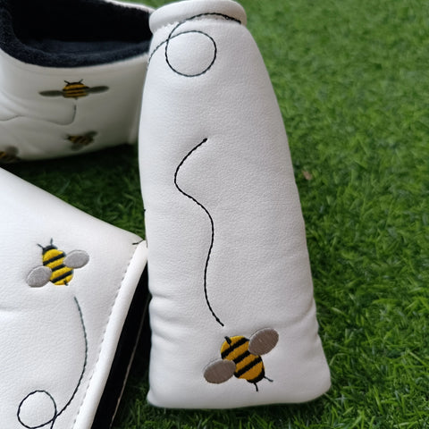 bee golf headcover, nice way to protect you putter with style