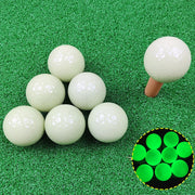 1Pc Luminous Golf Ball Fluorescent Glowing in the Dark for Night Sports Long Lasting Bright Golf Ball