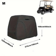 Golf Cart Rain Cover Golf Cart Cover Dustproof Golf Cart Cover Golf Cart Accessories Waterproof Dustproof Sunproof