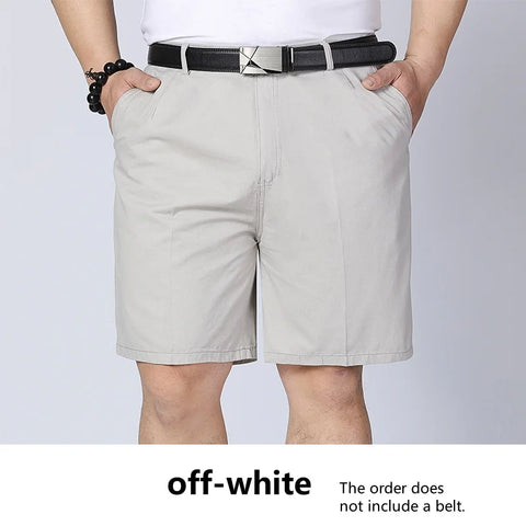Men Golf Shorts Classic Versatile Daily Casual Solid Refreshing Breathable Bottoms Comfortable Leisure Sportswear Summer