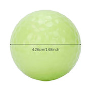 Golf Practice Balls Brighter Luminous Fluorescent Glowing Dark Golf Balls Night Light-up Glowing Balls Brighter