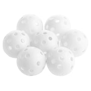 12Pcs Practice Golf Balls Hollow Plastic Golf Training Balls Colored Airflow Golf Balls Swing Practice Driving Range PE Toy Ball