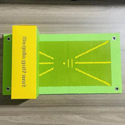 Golf training math to perfect ball strikking. it helps you see if you chunked it, thined it, if you hit a fade or a draw. VERY good for beginners