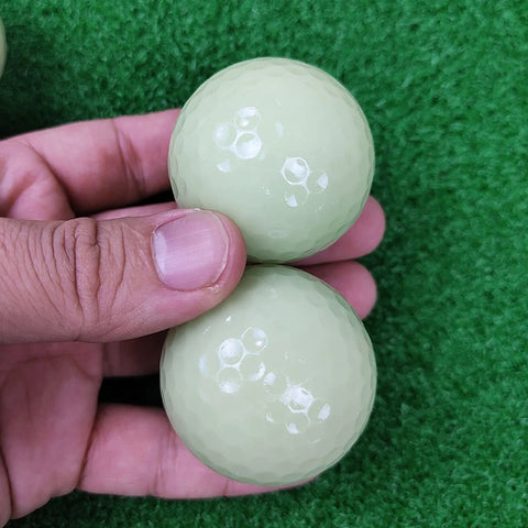 1Pc Luminous Golf Ball Glow Balls For Night Sports Fluorescent Glowing In The Dark Long Lasting Bright