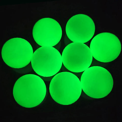 1Pc Luminous Golf Ball Fluorescent Glowing in the Dark for Night Sports Long Lasting Bright Golf Ball